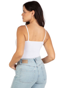 eco-friendly bamboo white singlet