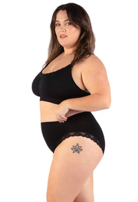 Cushion Padded Strap Wire Free Maternity & Nursing Bra - 3 Pack