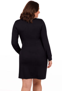 Bamboo Long Sleeve Maternity & Nursing Dress - 2 Pack