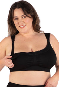 Cushion Padded Strap Wire Free Maternity & Nursing Bra - 3 Pack