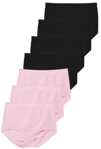 Post Surgery High waist Comfort Brief | Seamless Cotton Blend - 7 Pack