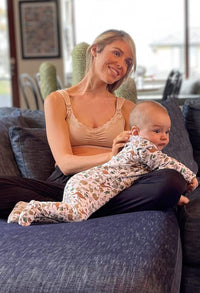 Cushion Padded Strap Wire Free Maternity & Nursing Bra