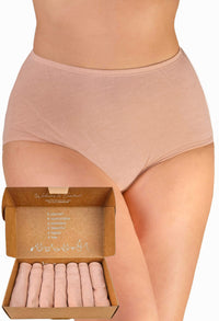 Superfine 100% Cotton Full Brief - 7 Pack