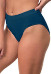 Pacific Blue Bamboo Nursing Bra + High Cut Undies Set With FREE Eco-Friendly Reusable Nursing Pads