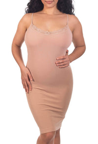 Maternity Nude Bamboo Slip