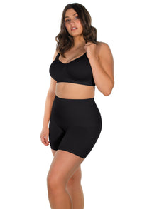 Stay Up Silicone Band Tummy Control Shaping Shorts