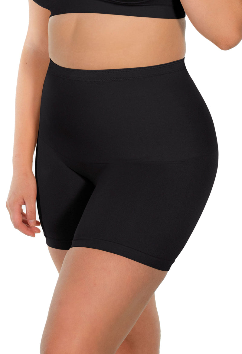 Stay Up Silicone Band Tummy Control Shaping Shorts