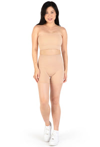 Stay Up Silicone Band Tummy Control Shaping Shorts