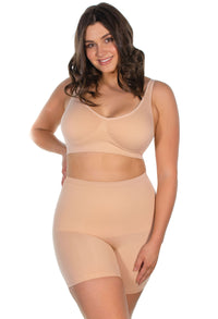 Stay Up Silicone Band Tummy Control Shaping Shorts