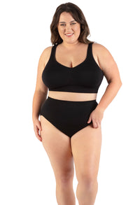 Anti-Roll Tummy Sculpting High Cut Briefs