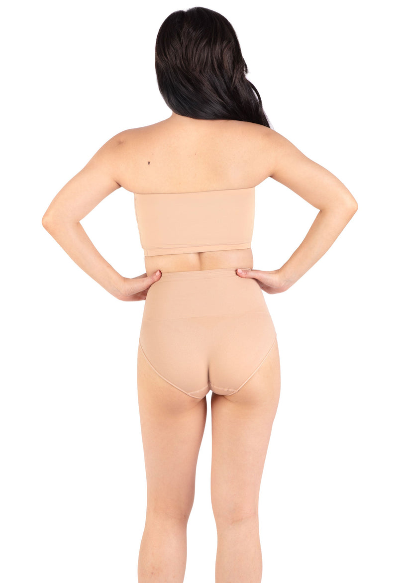 Anti-Roll Tummy Sculpting High Cut Briefs