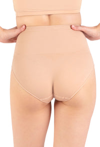 Anti-Roll Tummy Sculpting High Cut Briefs