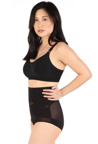 High Waist Power Mesh Tummy Control Brief - 2 Pack