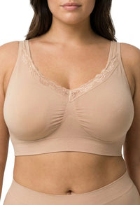 Lightweight Wire Free Bra For Big Busts