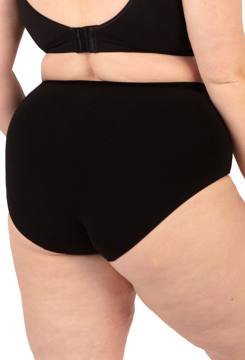 Post Surgery High waist Comfort Brief | Seamless Cotton Blend - 7 Pack