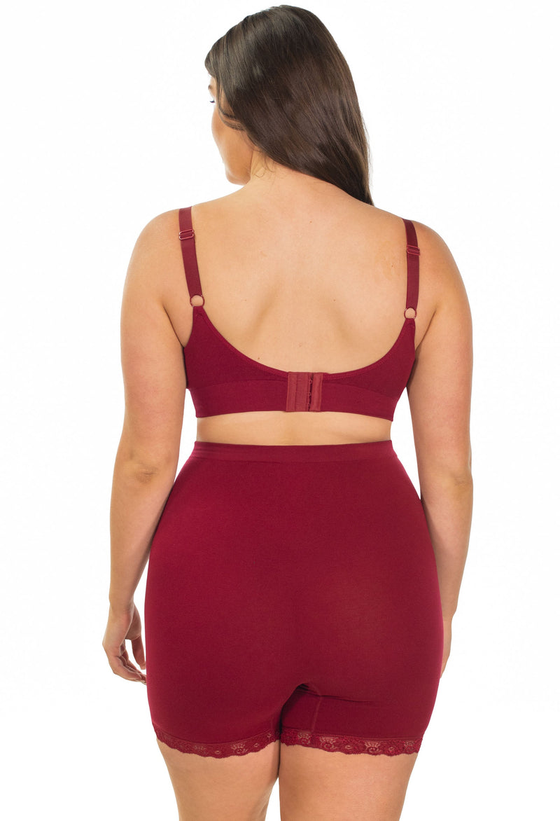 Anti Chafing High Rise Petite Cotton Rich Shorts - 3 Pack