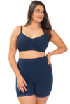 Anti Chafing High Rise Petite Cotton Rich Shorts - 3 Pack