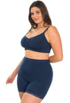 Anti Chafing High Rise Petite Cotton Rich Shorts - 3 Pack