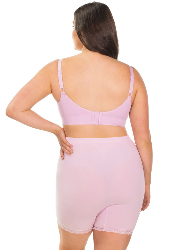 Anti Chafing High Rise Petite Cotton Rich Shorts - 3 Pack