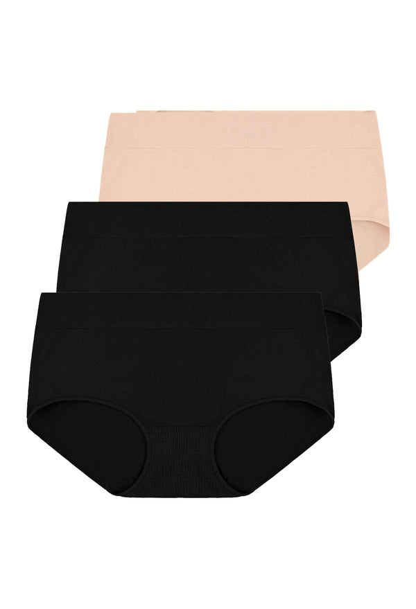Sleek Midi Brief - 3 Pack