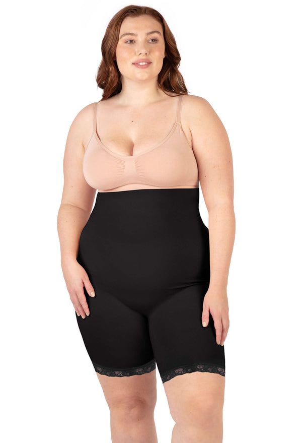 Post Surgery Underbust Shorts | Seamless Cotton Blend