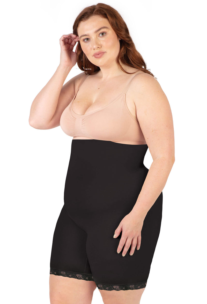 Post Surgery Underbust Shorts | Seamless Cotton Blend