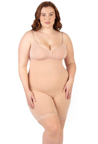 Post Surgery Underbust Shorts | Seamless Cotton Blend