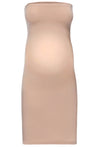 Maternity Strapless Knee Length Slip Dress