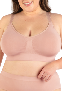 Full Bust Bamboo Padded Wire Free Bra