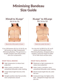 High Compression Minimising Bandeau - 2 Pack