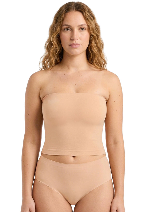 Cotton Comfort Seamless Minimising Tube - 2 Pack