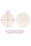 Pacific Blue Bamboo Nursing Bra + High Cut Undies Set With FREE Eco-Friendly Reusable Nursing Pads