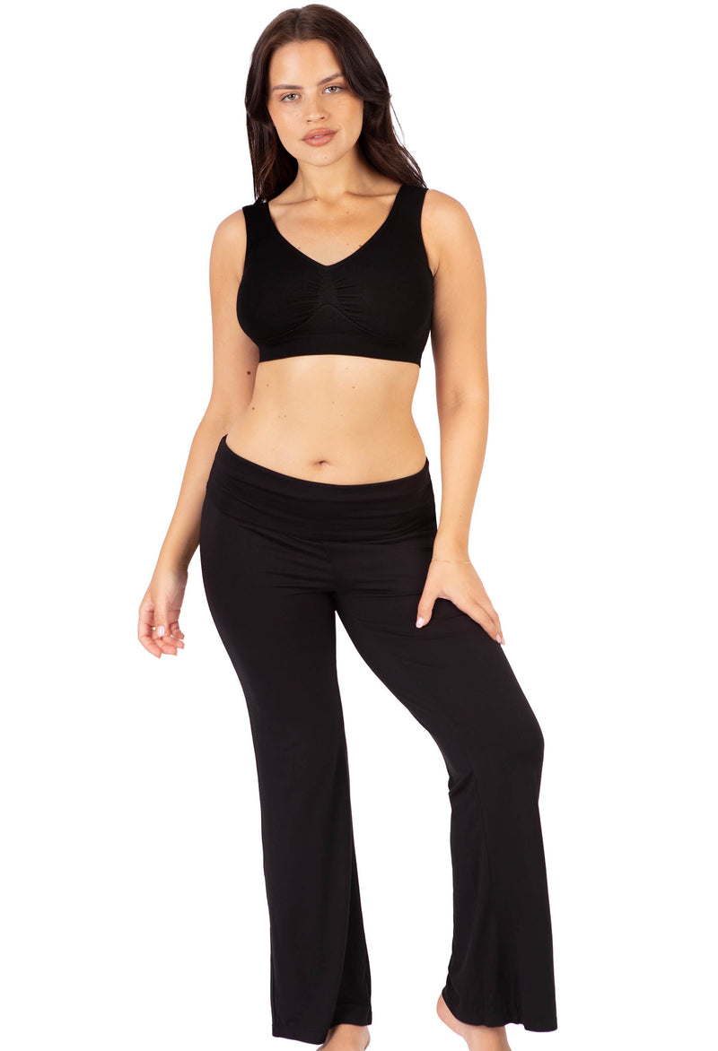 Bamboo Pyjama Flare Pants