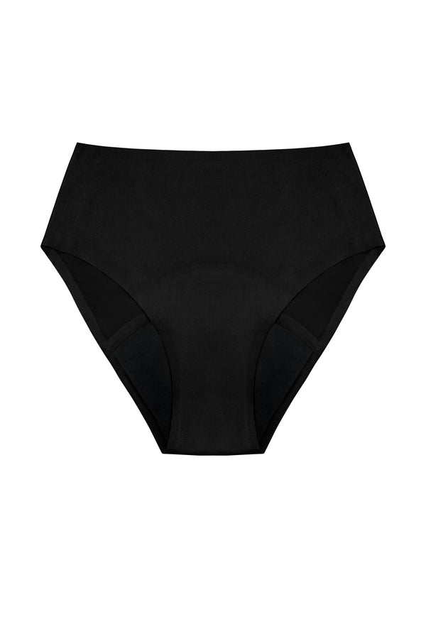 Super Soft Brushed Period High Cut Briefs