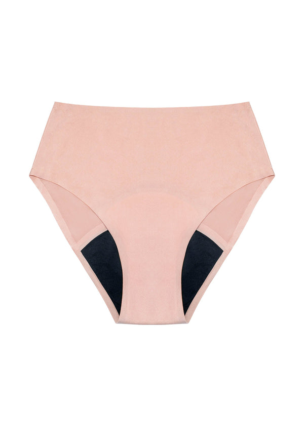 Super Soft Brushed Period High Cut Briefs