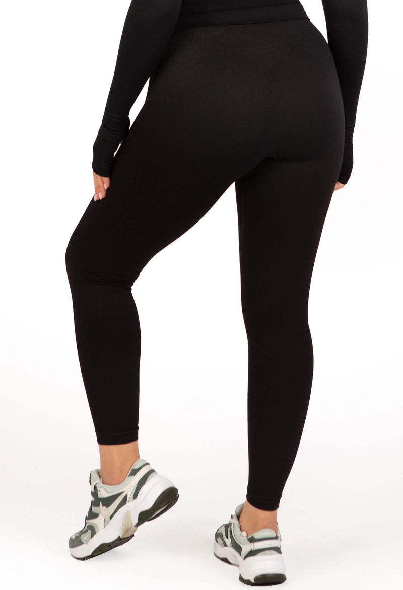 Plus Size Triple-layer Support Racer & High Waist Full Length Leggings