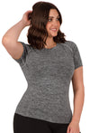 Seamless Short Sleeve Activewear Tee