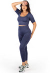 Bargain Bundle: 4 Pack Seamless Crop Tops