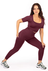 Bargain Bundle: 4 Pack Seamless Crop Tops