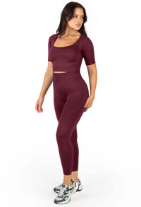 Bargain Bundle: 4 Pack Seamless Crop Tops