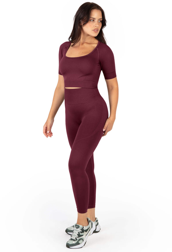 Bargain Bundle: 4 Pack Seamless Crop Tops
