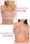 Bamboo Nursing Bra + High Cut Undies Lilac Snow Set