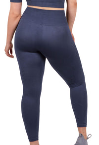 Plus Size Triple-layer Support Racer & High Waist Full Length Leggings