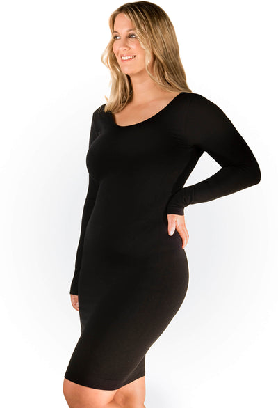 Bamboo Long Sleeve Bodycon Dress