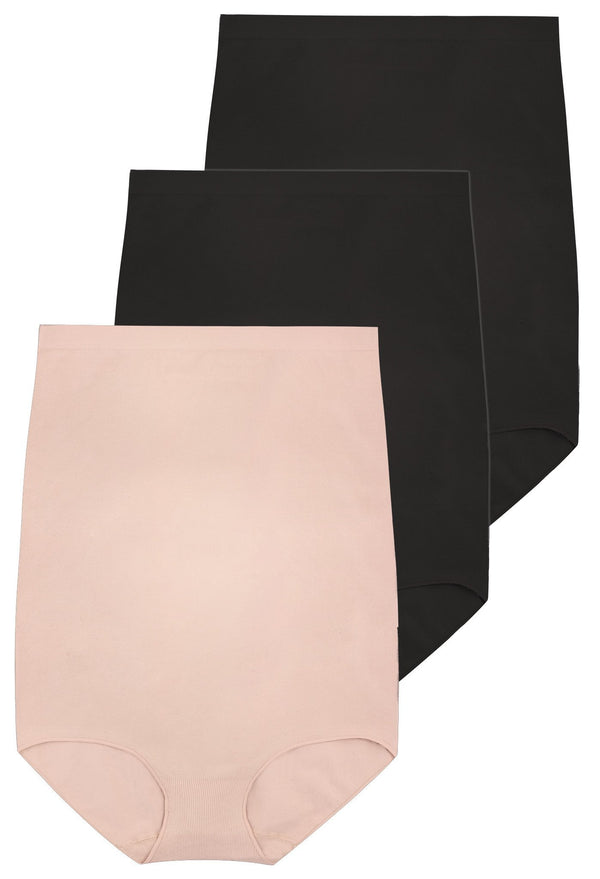 Post Surgery Underbust Comfort Brief | Seamless Cotton Blend - 3 Pack