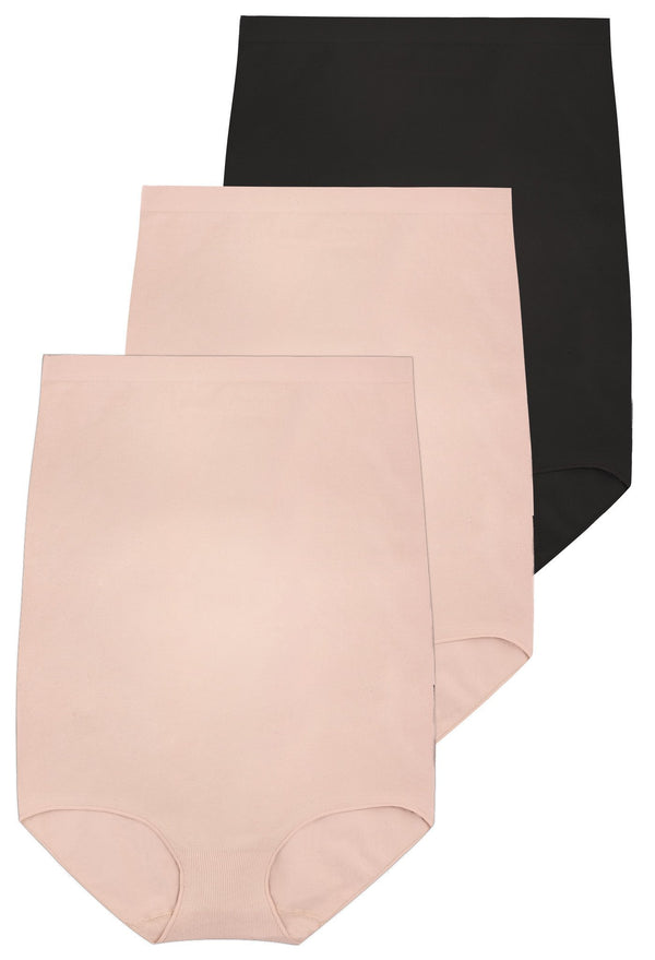 Post Surgery Underbust Comfort Brief | Seamless Cotton Blend - 3 Pack