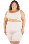 Post Surgery Comfort Long Shorts | Seamless Cotton Blend