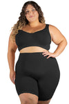 Post Surgery Comfort Long Shorts | Seamless Cotton Blend