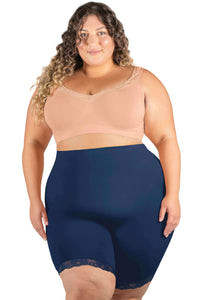 Post Surgery Comfort Long Shorts | Seamless Cotton Blend