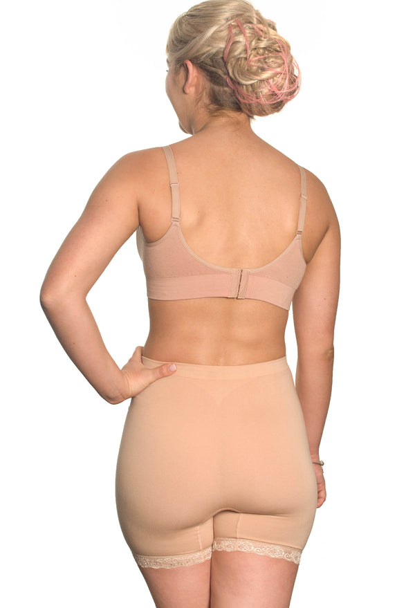 Post Surgery Comfort Shorts | Seamless Cotton Blend